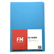 FM File Folder or Manilla Folder Foolscap Blue 50 Pack